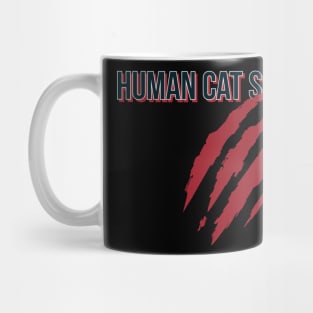 Human Cat Scratcher Mug